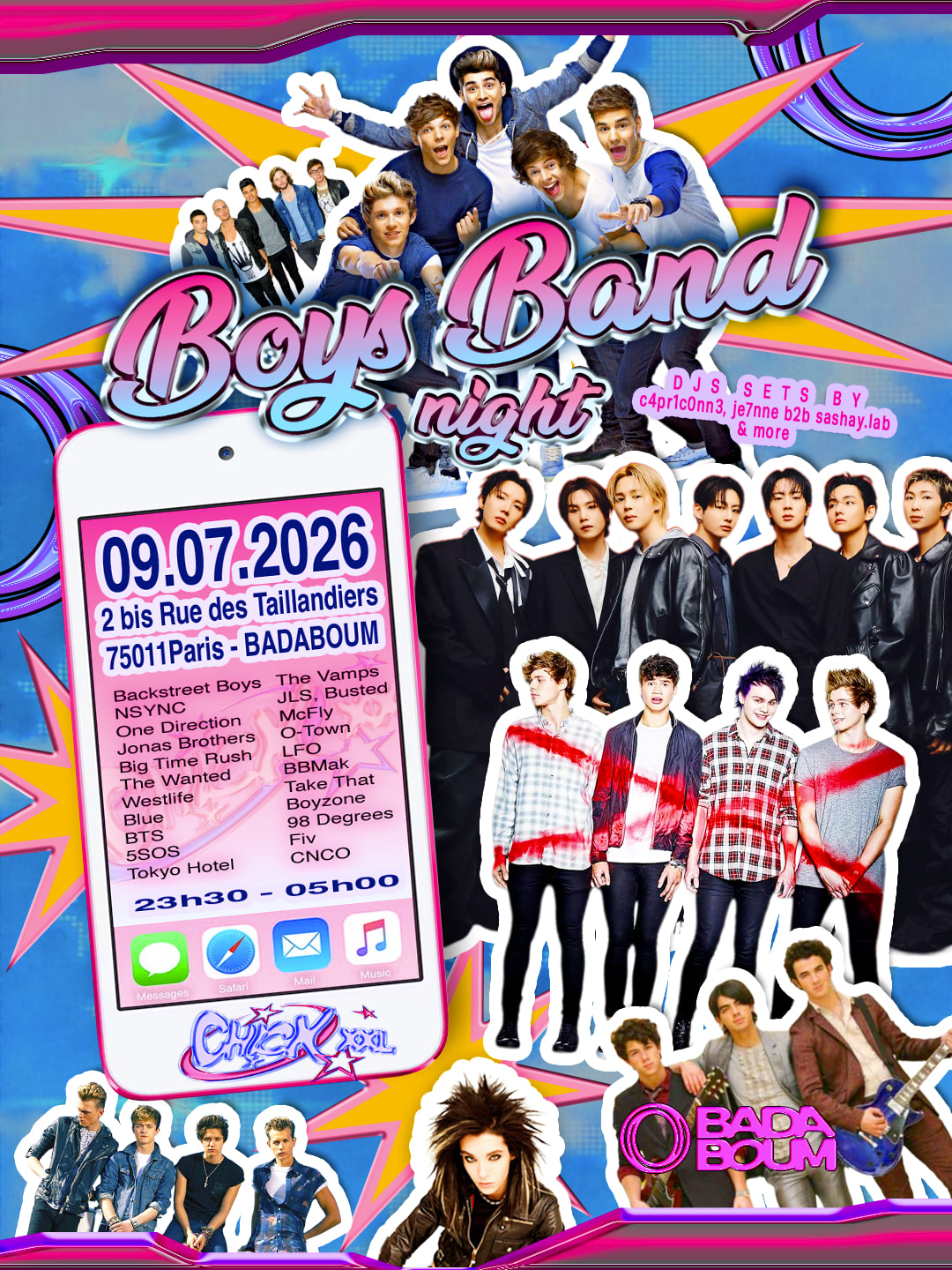 Club — La Ch!Ck: Boysband Night
