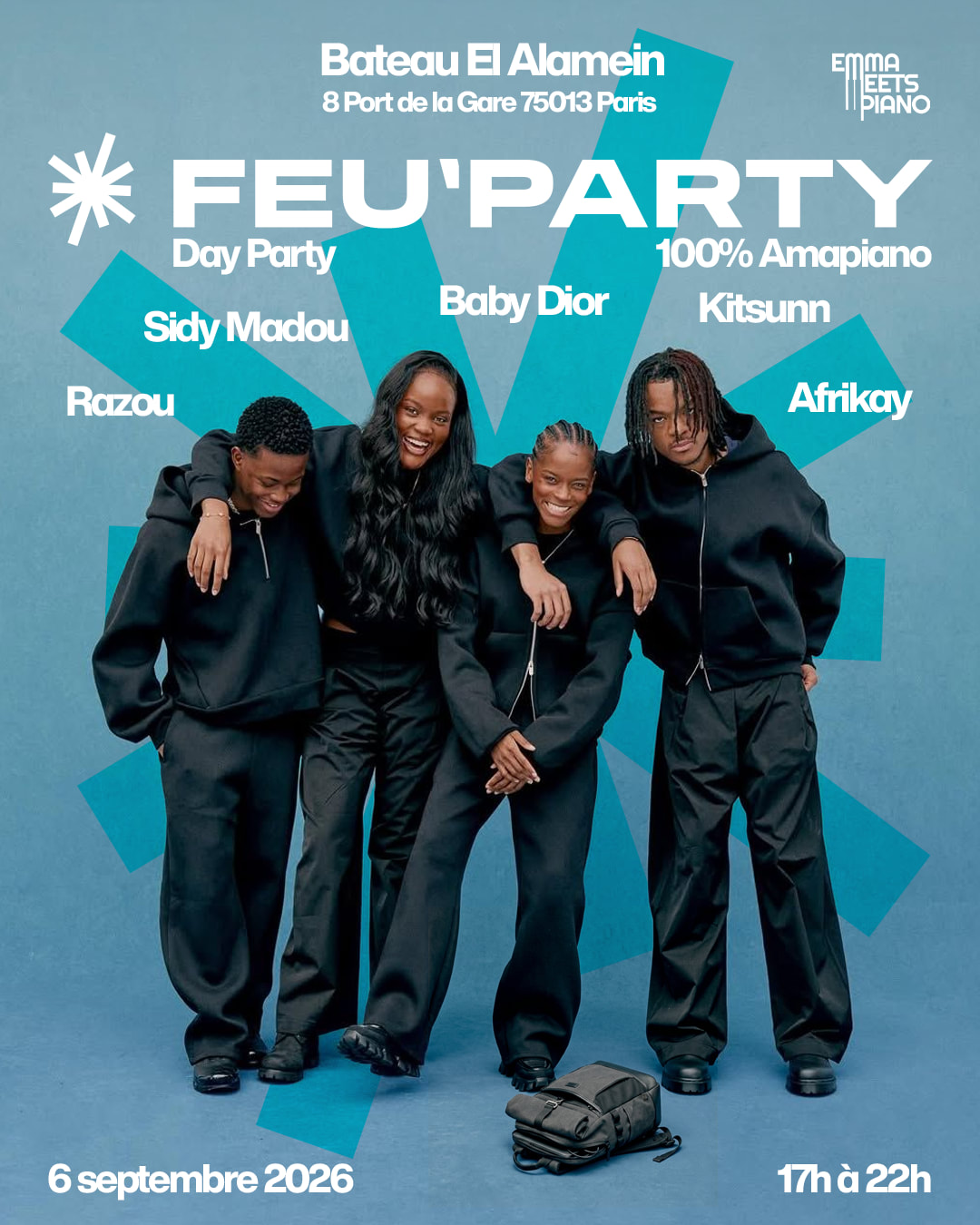 Feu'party Sunday Day Party 100% Amapiano