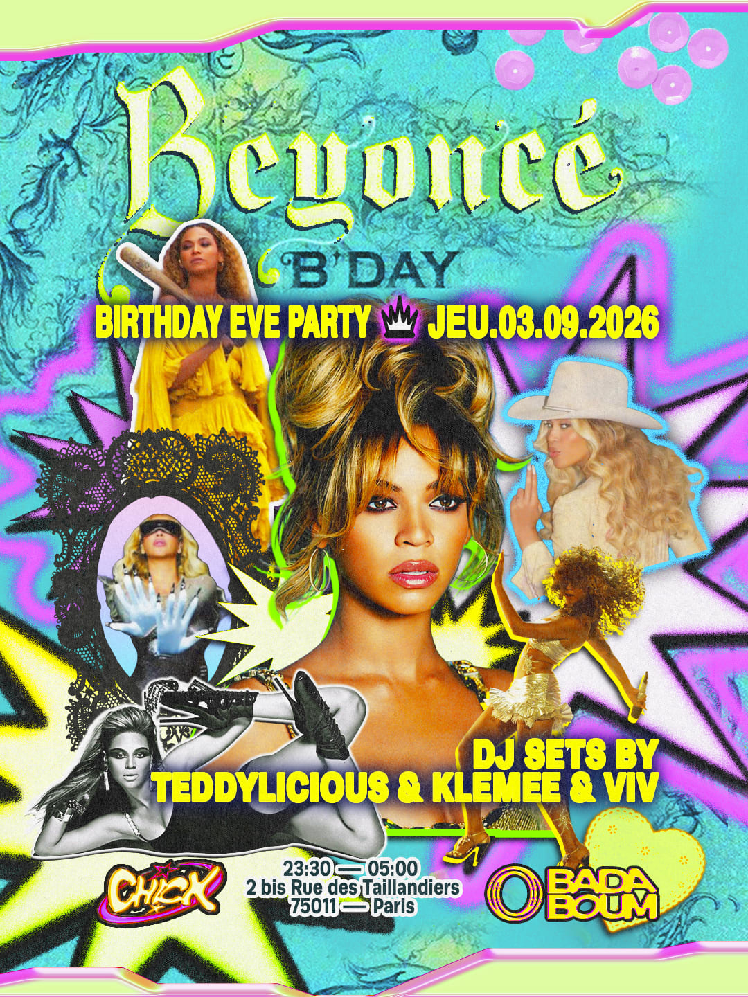 Club — La Ch!Ck: Bey Day Birthday Eve Party