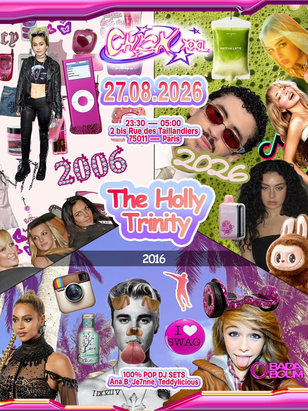 Club — La Ch!Ck: 2006 • 2016 • 2026 - Holy Trinity