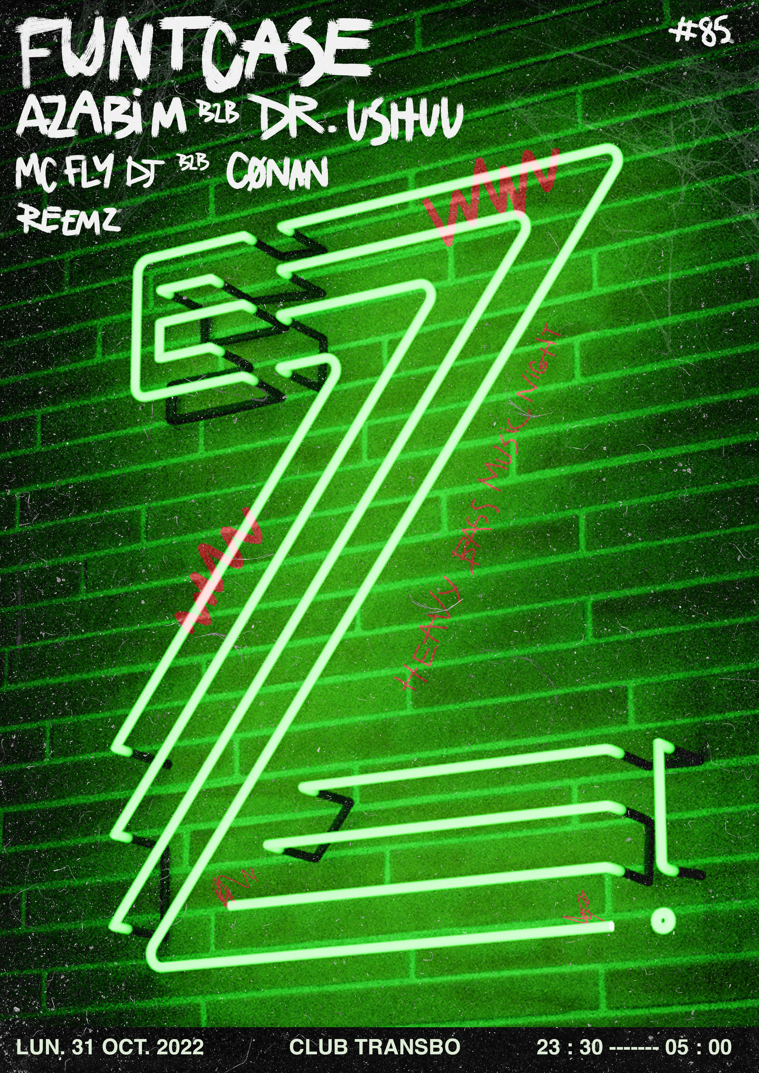 Ez! #85 – Funtcase, Azabim, Dr. Ushuu, MC Fly Dj, Cønan, Reemz