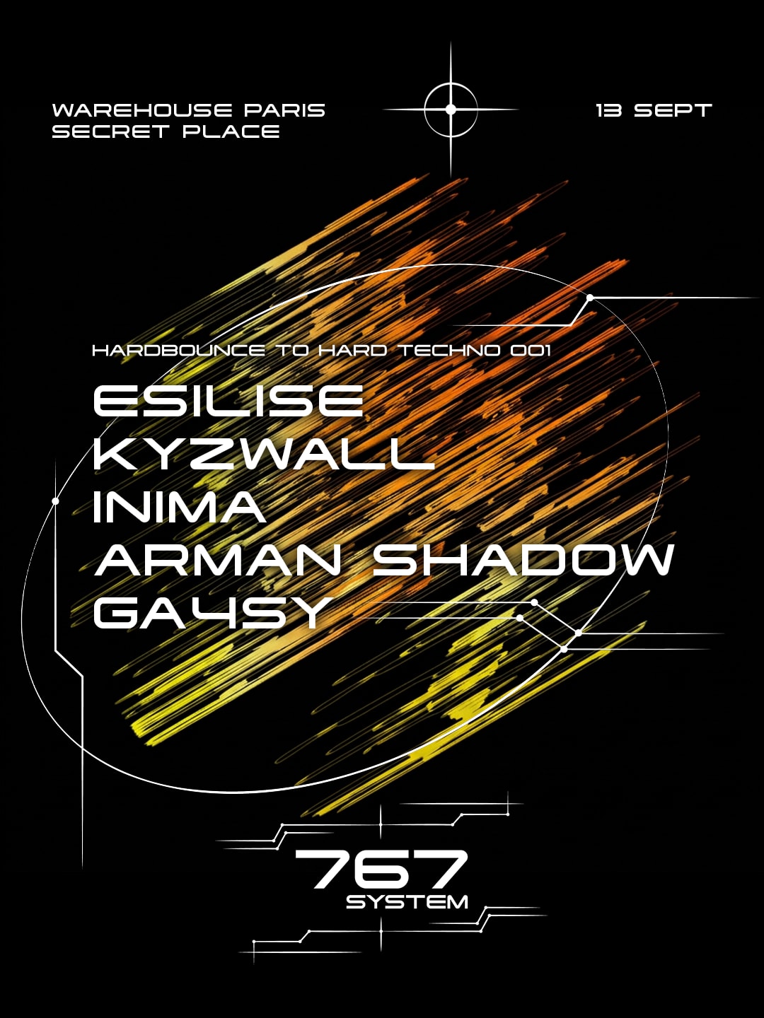 767system: Hardbounce-Hardtechno W/Esilise, Kyzwall, Inima..