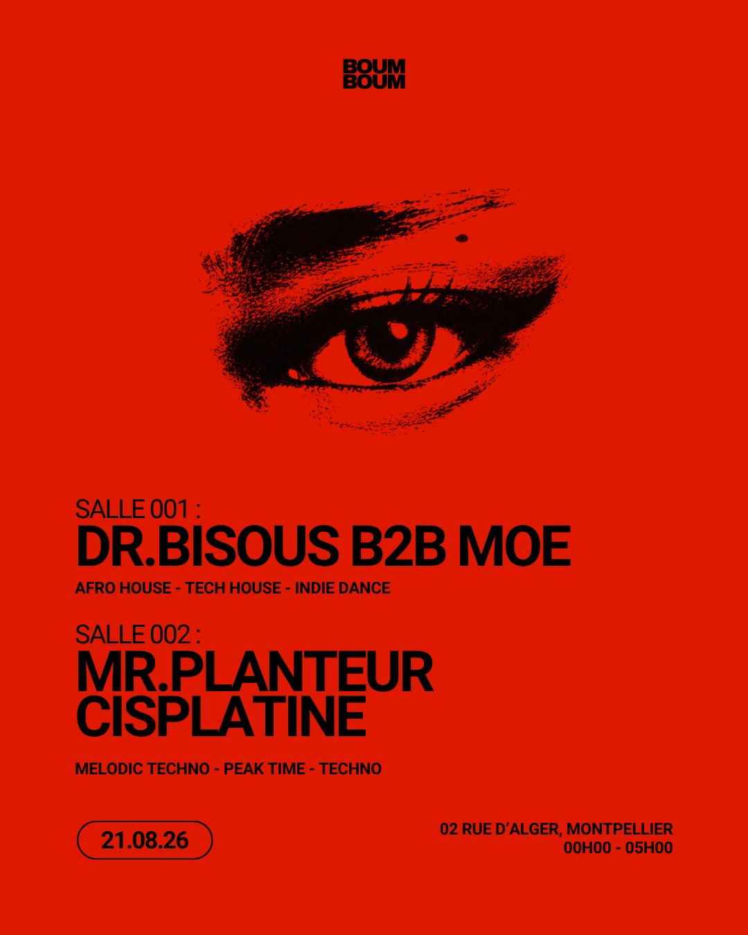 Boum Boum : 2 Salles, 2 Ambiances