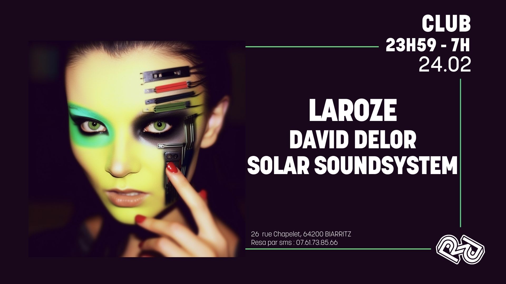La Rhapsodie : Laroze . David Delor . Solar Soundsystem