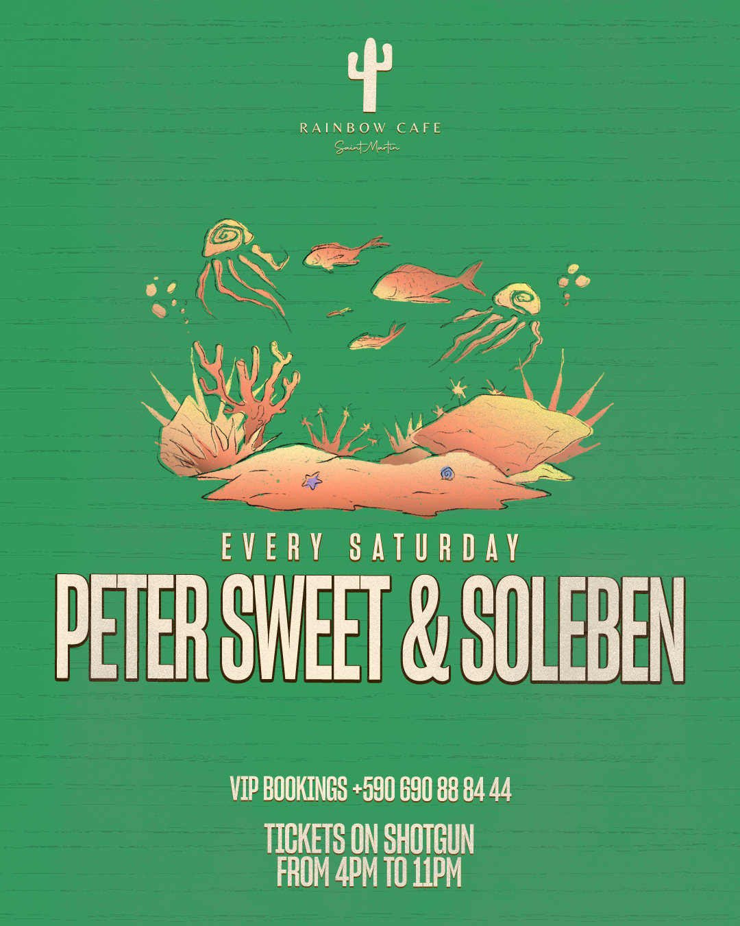 Rainbow Saturdays (Closing Week-End) : Peter Sweet & Soleben