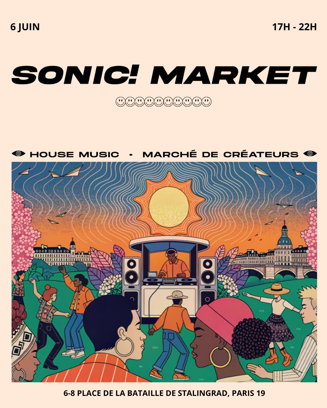 Sonic! Market: Marché De Créateurs & House Music