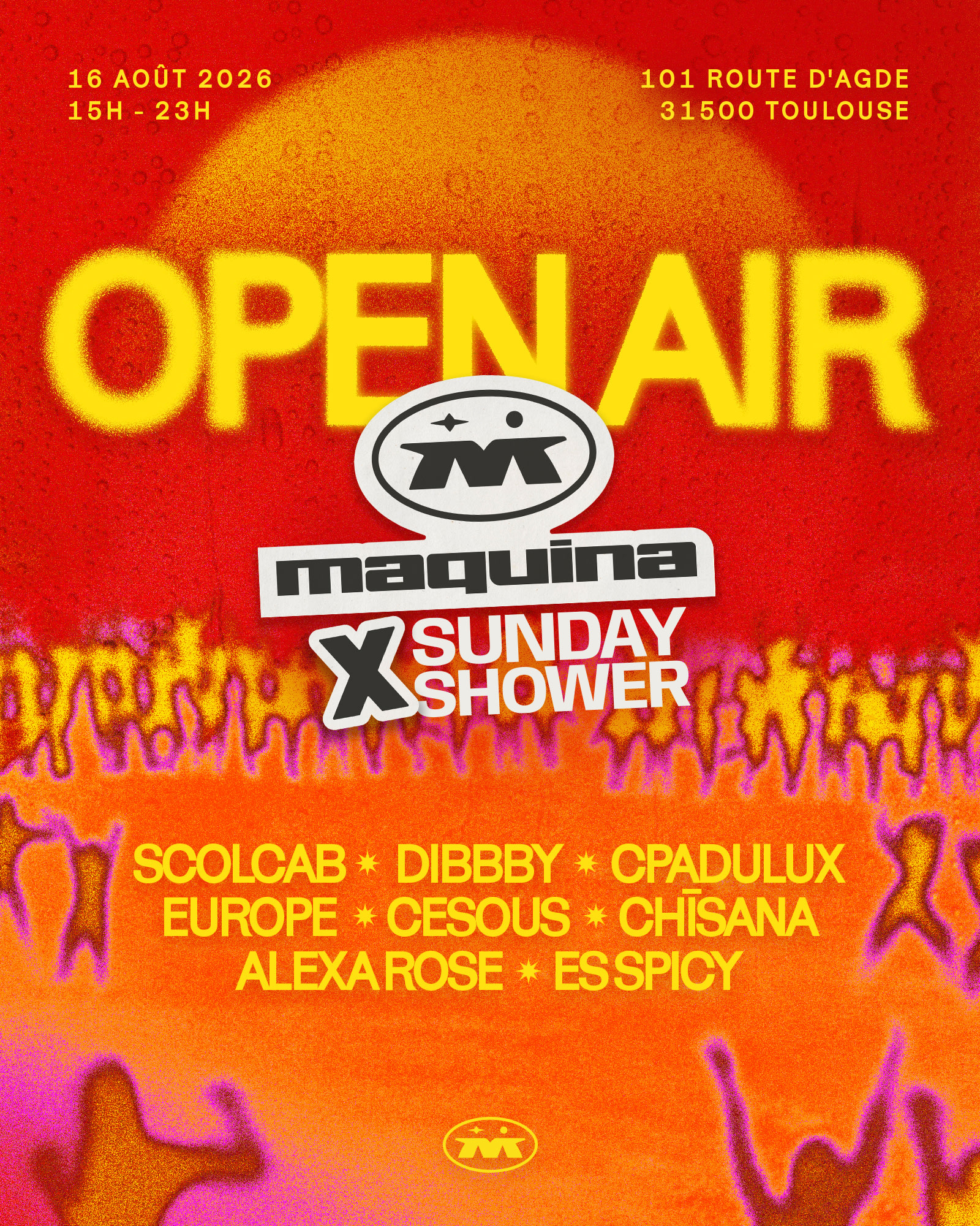 Maquina X Sunday Shower
