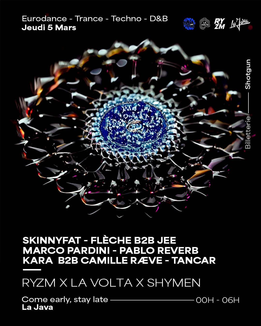 Ryzm Invite La Volta + Shymen
