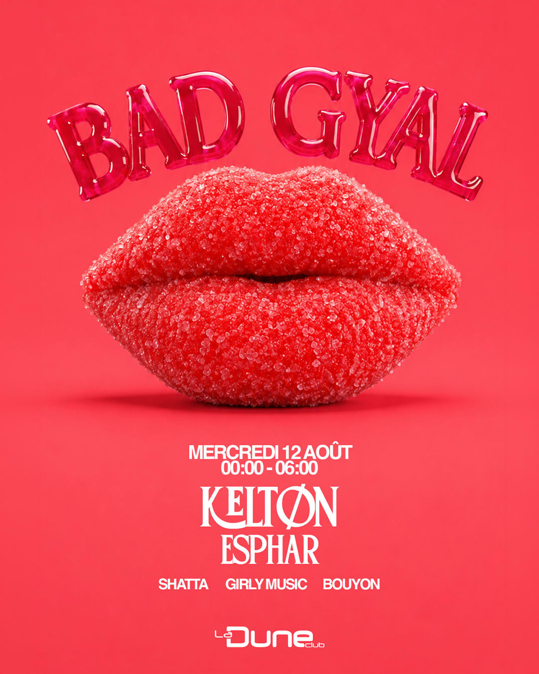 Bad Gyal - Mercredi 12 Aout