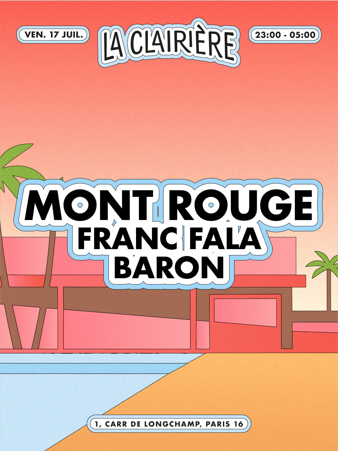 La Clairière : Mont Rouge, Franc Fala, Baron