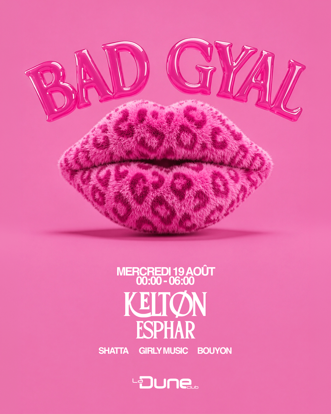 Bad Gyal - Mercredi 19 Aout