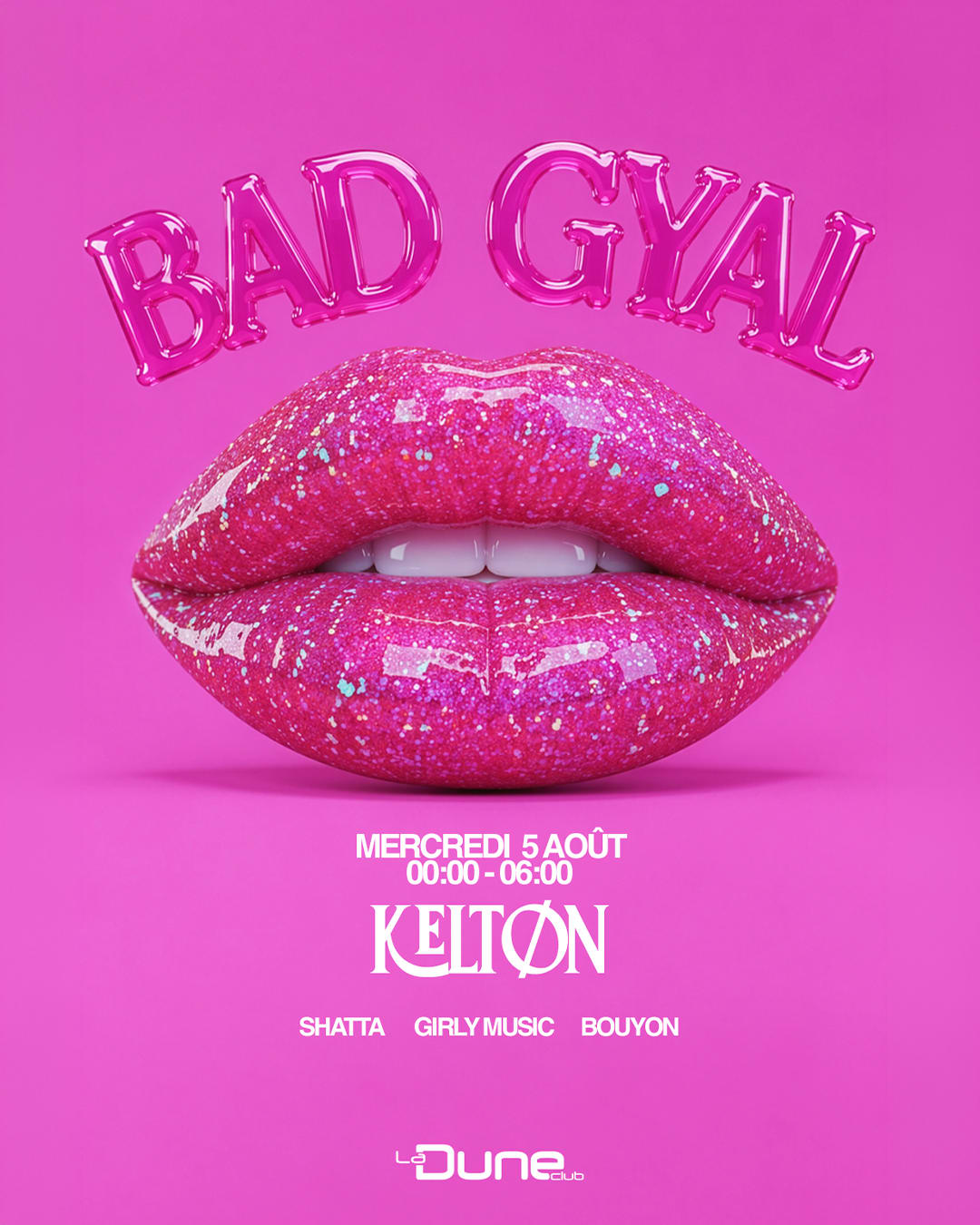 Bad Gyal - Mercredi 05 Aout