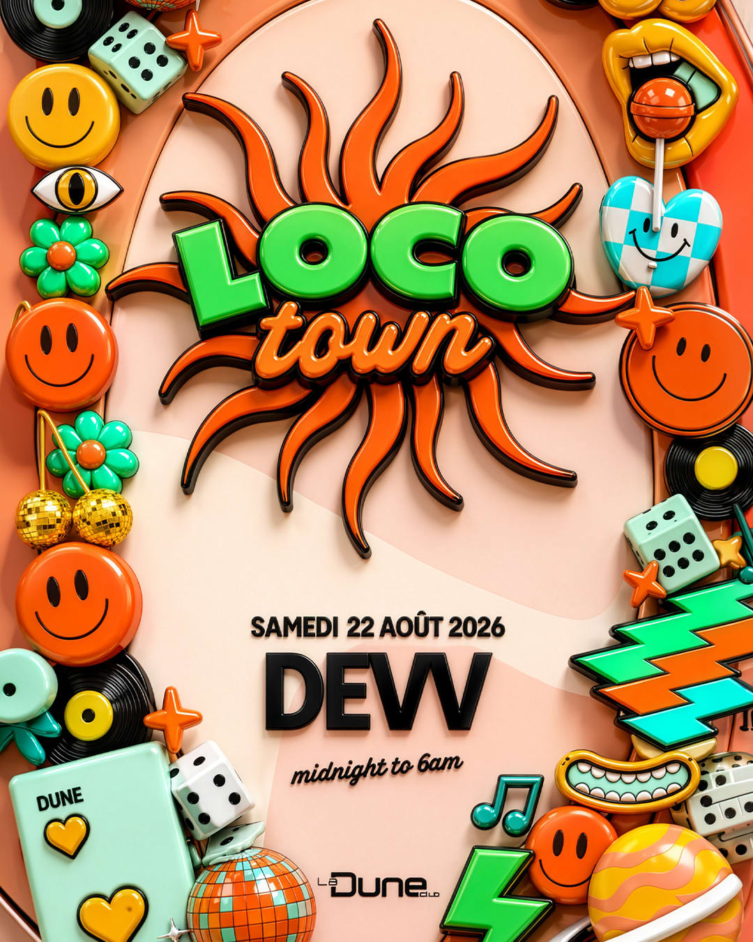 Loco Town - Samedi 22 Aout