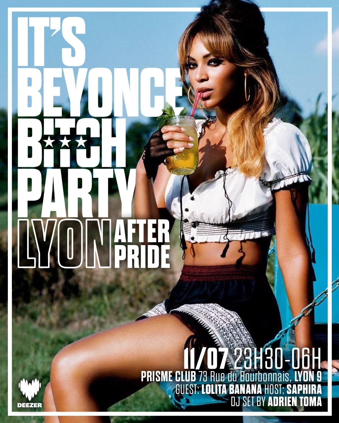 It's Beyoncé Bitch Party Lyon Avec Lolita Banana