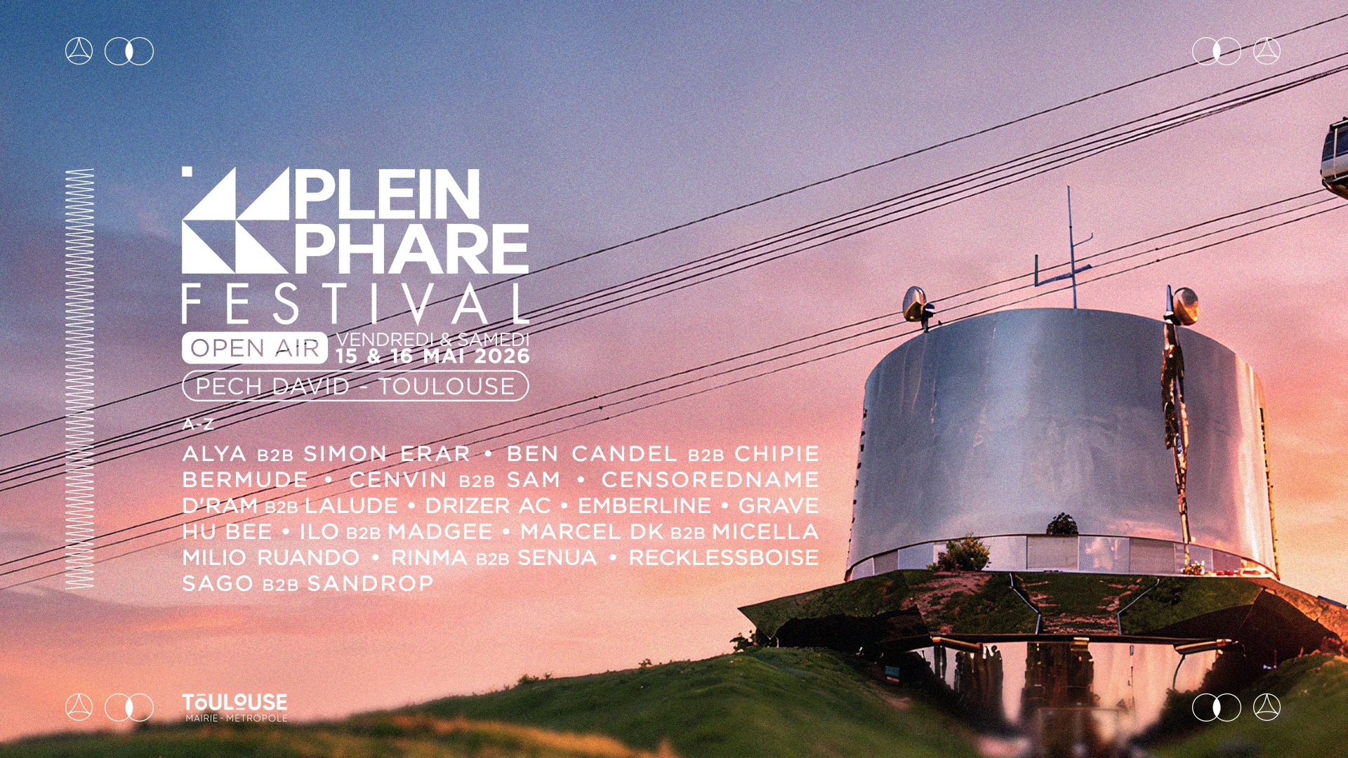 Plein Phare Festival 2026 - Open Air Pech David