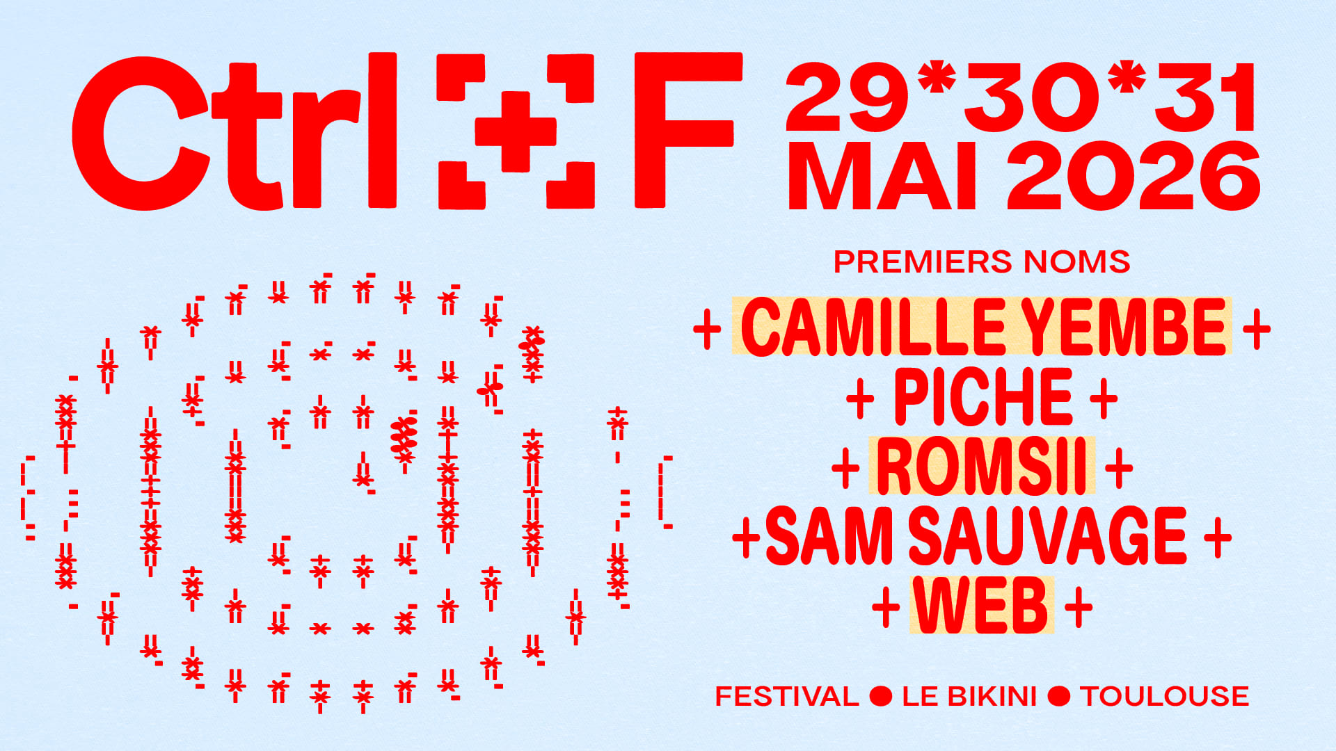 Ctrl+F - Festival Pass 2 Jours
