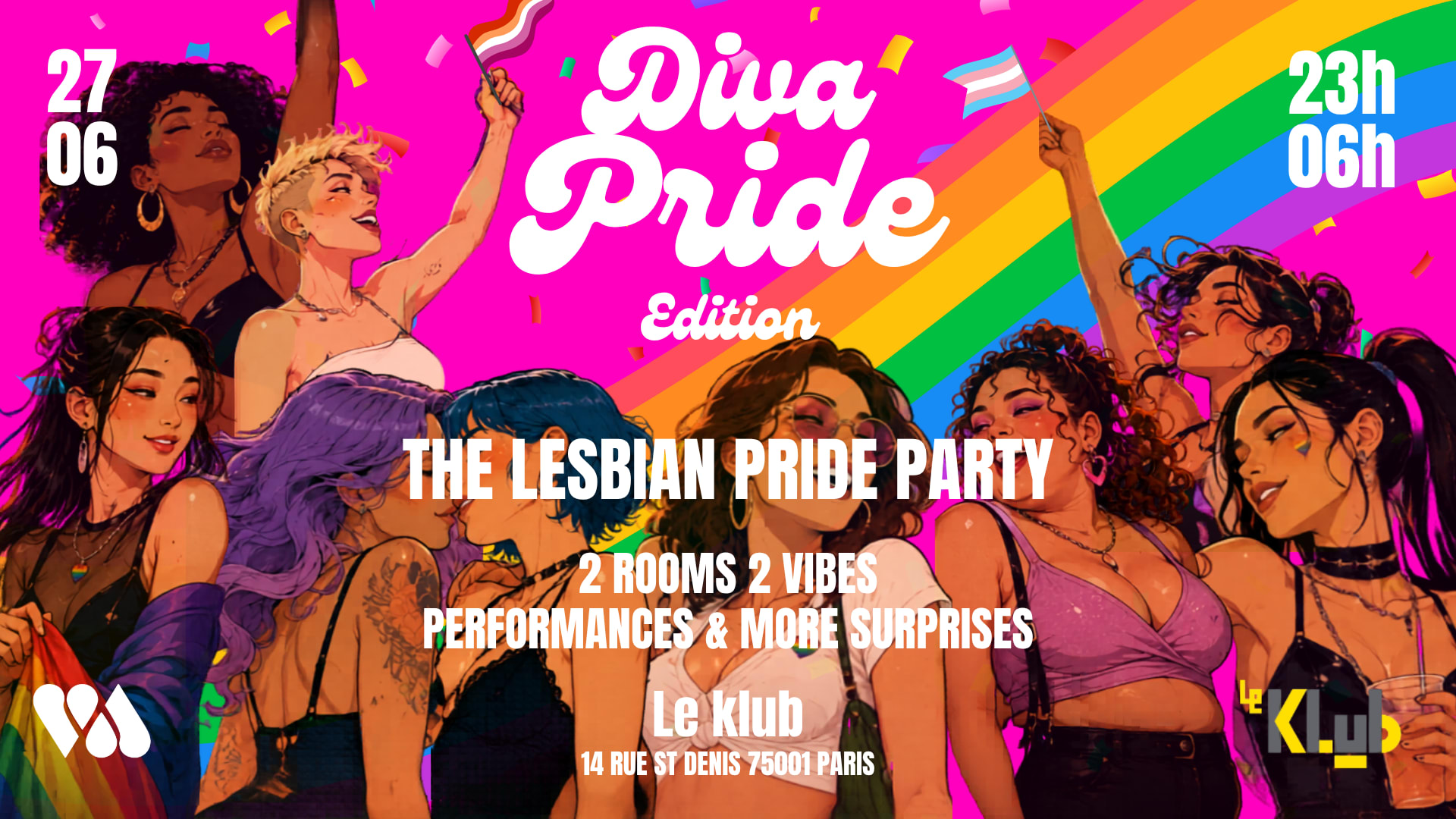 Diva Lesbian Pride Edition