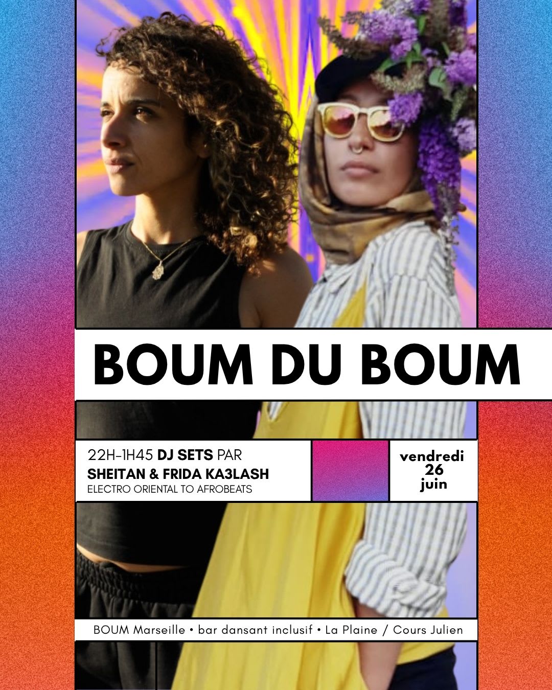 Boum Du Boum - Dj Set Frida Ka3lash & Sheitan
