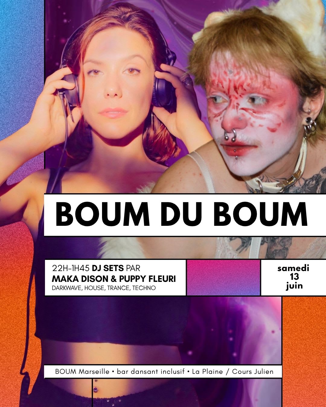 Boum Du Boum - Dj Sets By Maka Dison & Puppy Fleuri