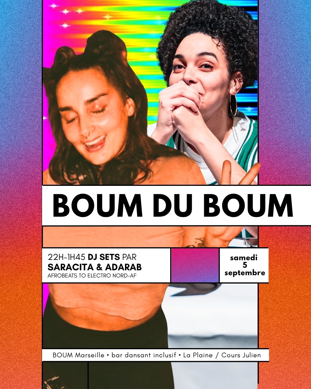 Boum Du Boum - Dj Sets By Saracita & Adarab