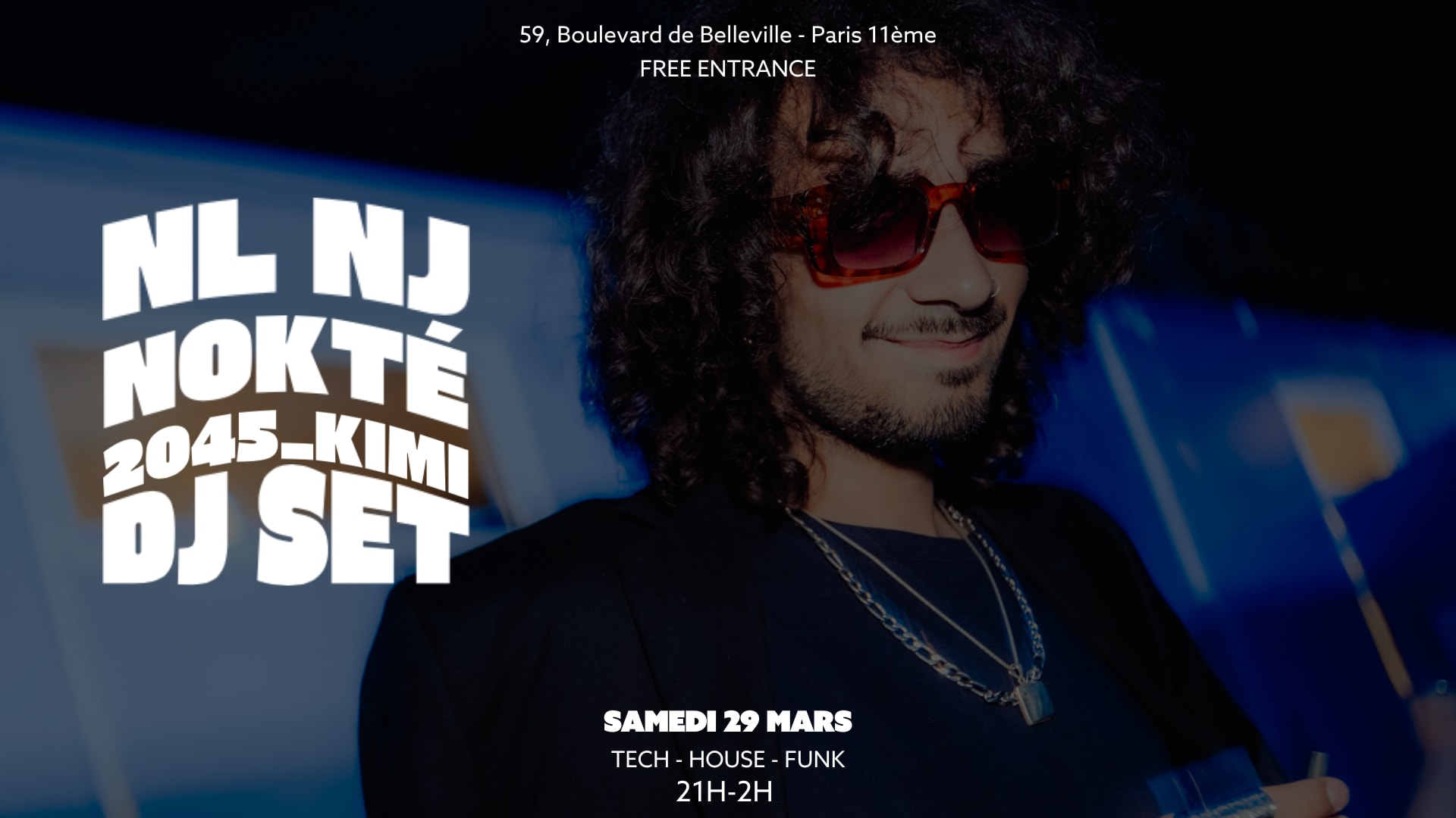 Nl Nj, Nokté & 2045 Kimi On Decks-Dj Set Tech, House & Funk