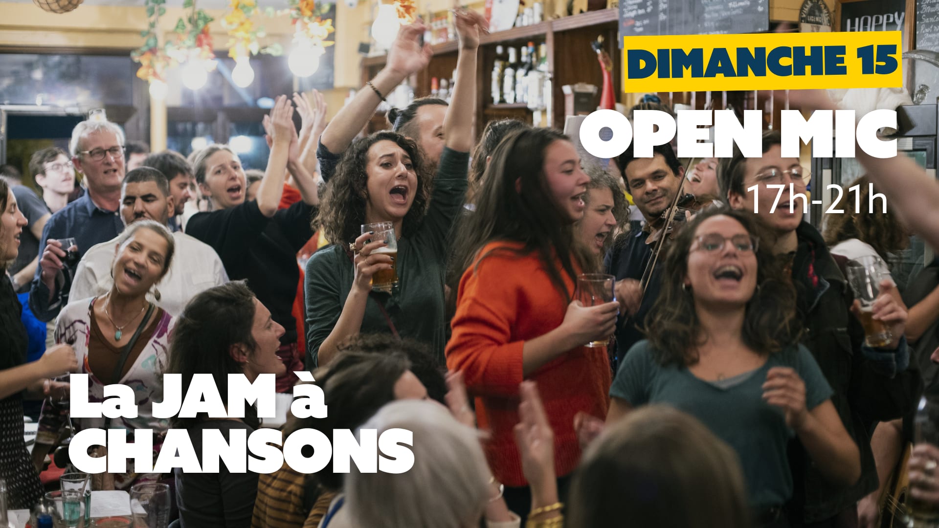 Open Mic - La Jam À Chansons In Belleville