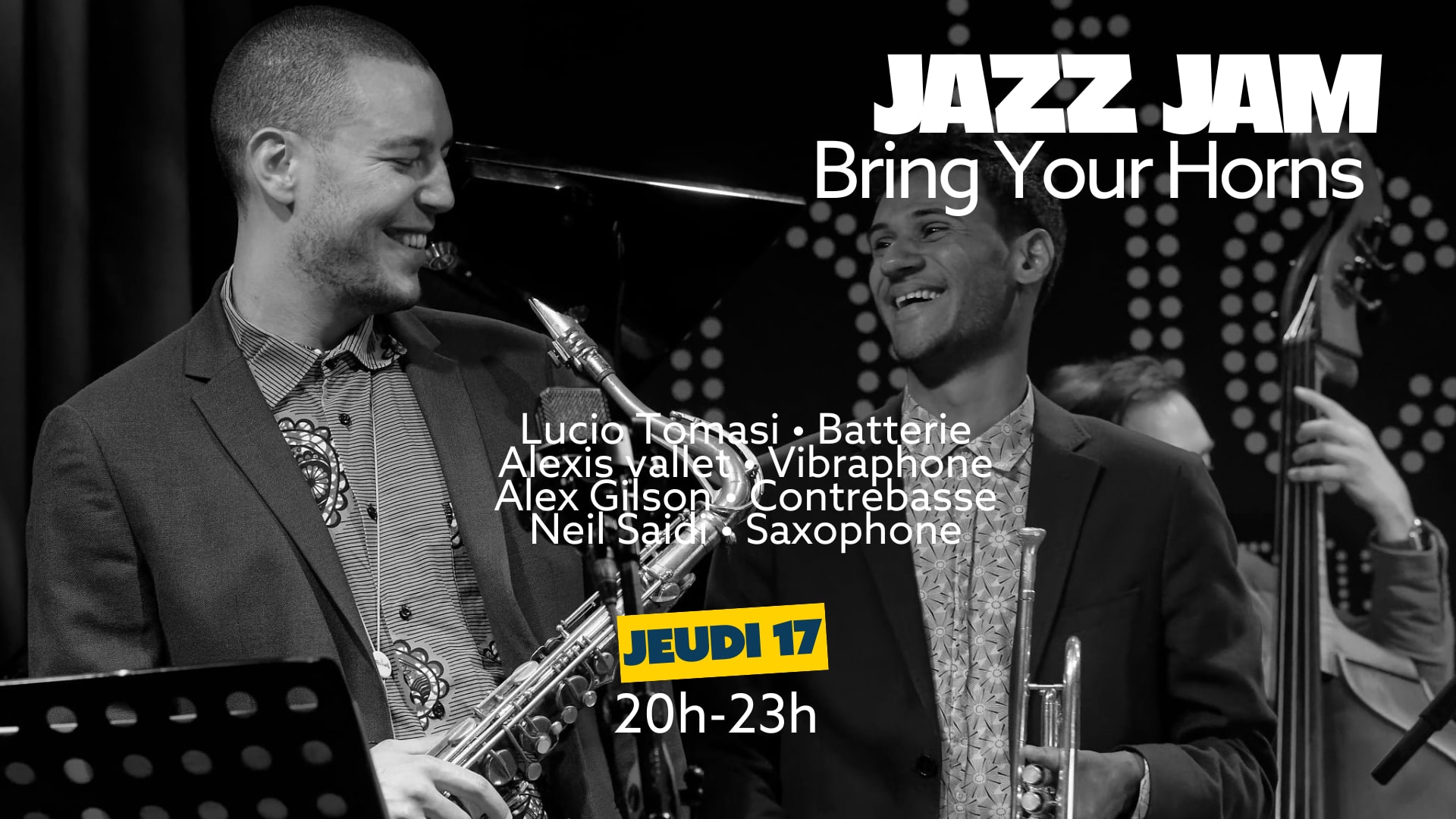 Jazz Jam-Neil Saidi, Lucio Tomasi, Alexis Valet, Alex Gilson