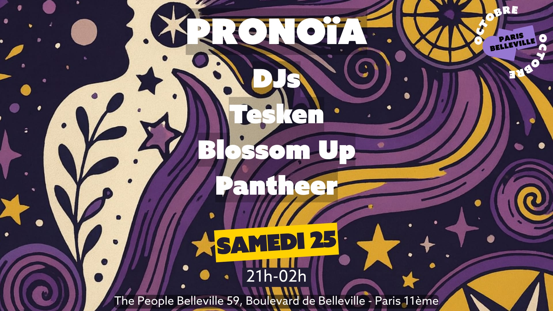 Pronoïa Party À The People Belleville