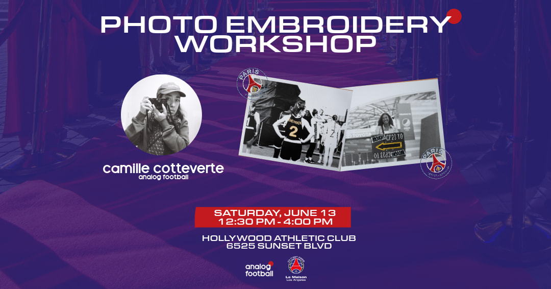 Analog Workshop - Photo Embroidery Workshop