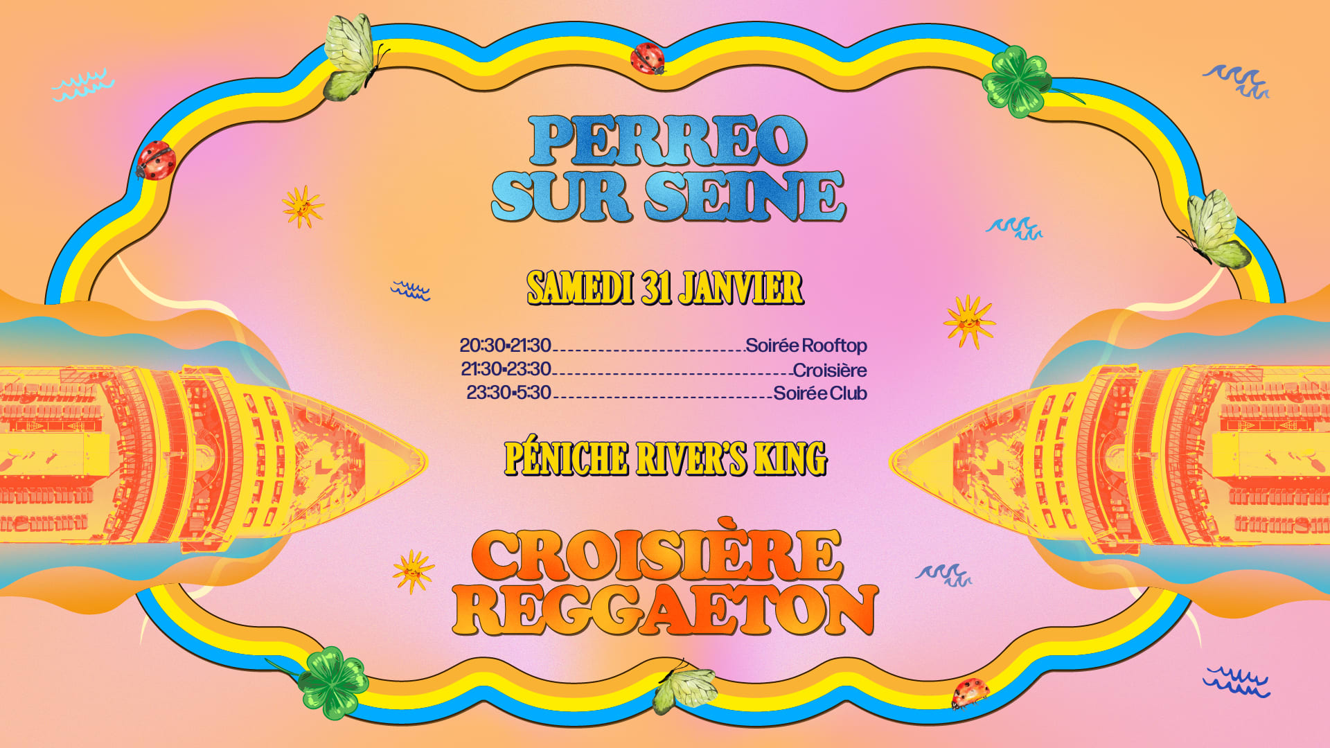 Perreo-Sur-Seine: Croisière Reggaeton