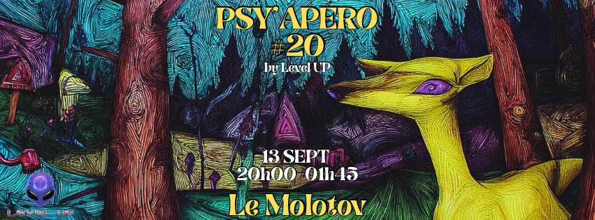 Psy’Apéro #20 By Level Up W/ Narkotika