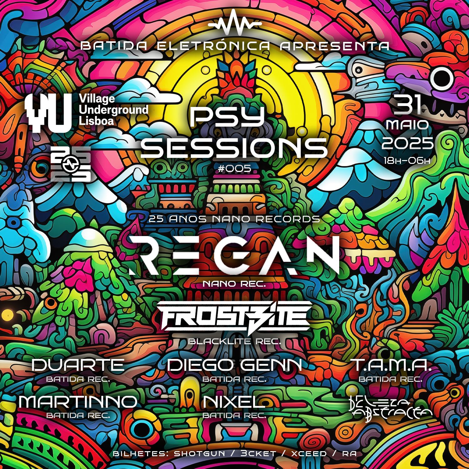 Batida Eletrónica: Psy Sessions #005: 25 Anos Nano Records