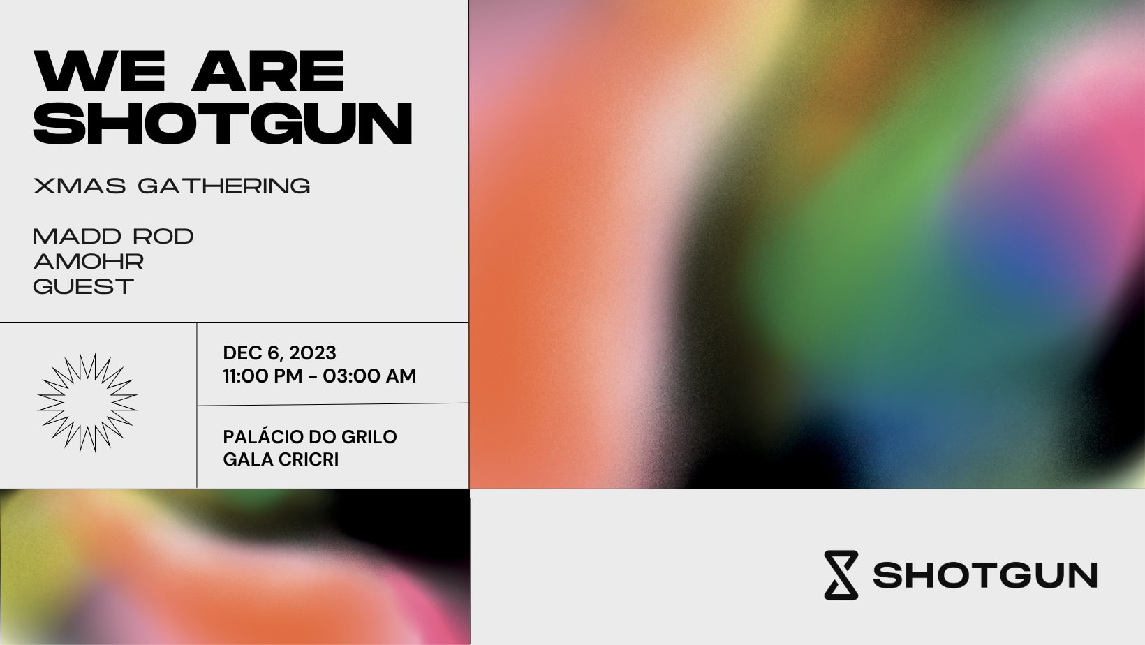 We Are Shotgun: Xmas Gathering (Sold Out)