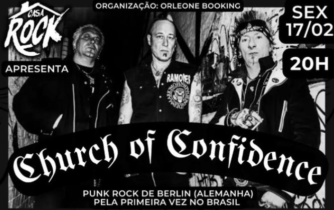 Church Of Confidence - Diretamente Da Alemanha - Punk Rock