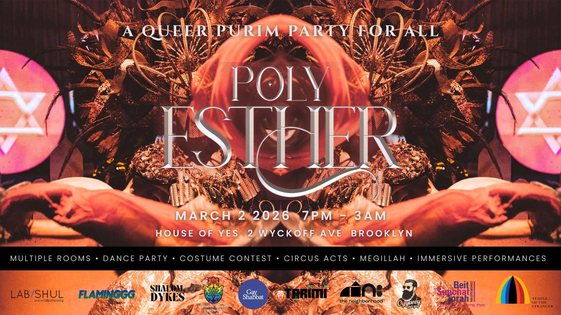 Polyesther: A Queer Purim Party For All