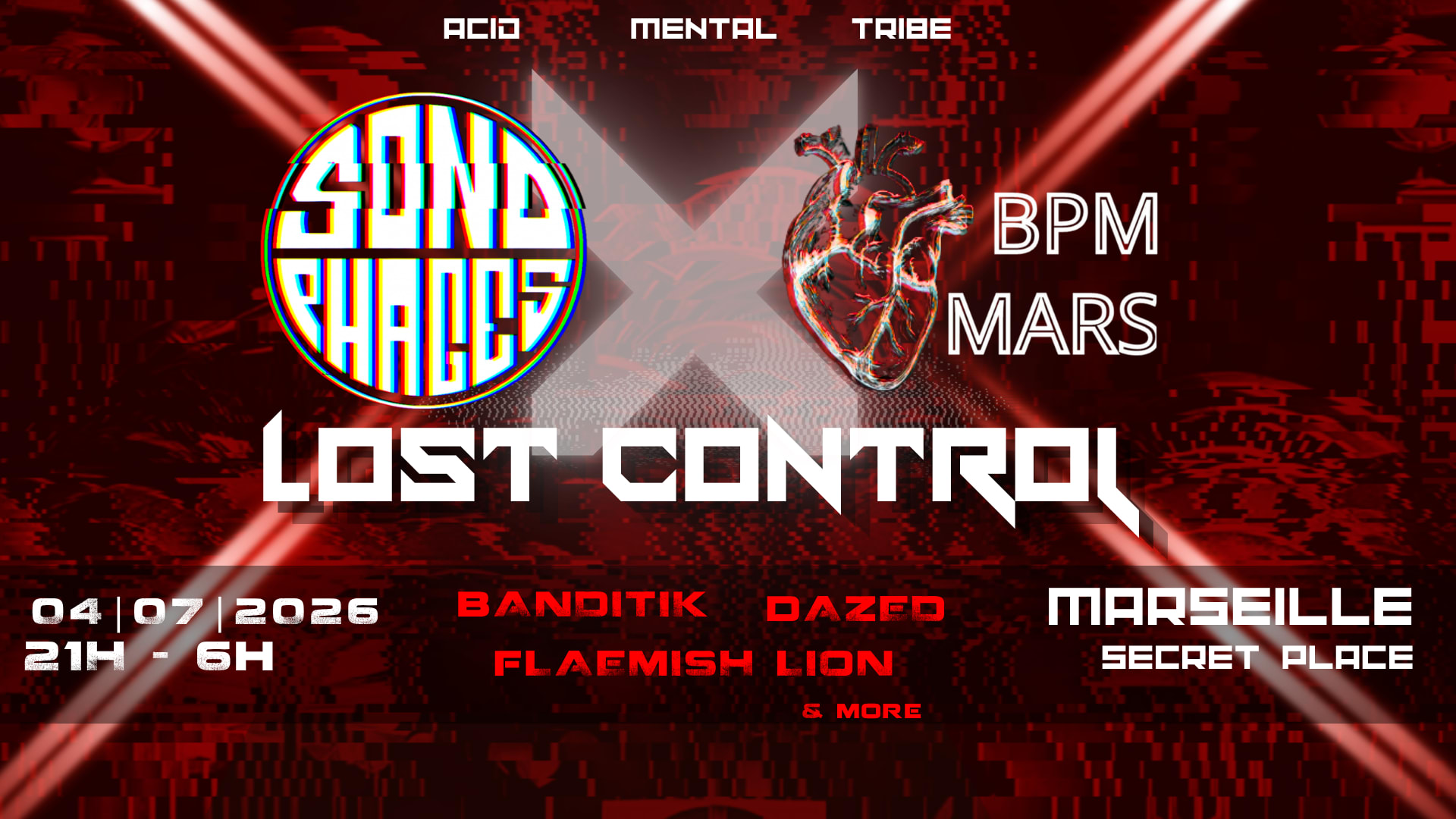 Lost Control - Bpm Mars X Sonophages