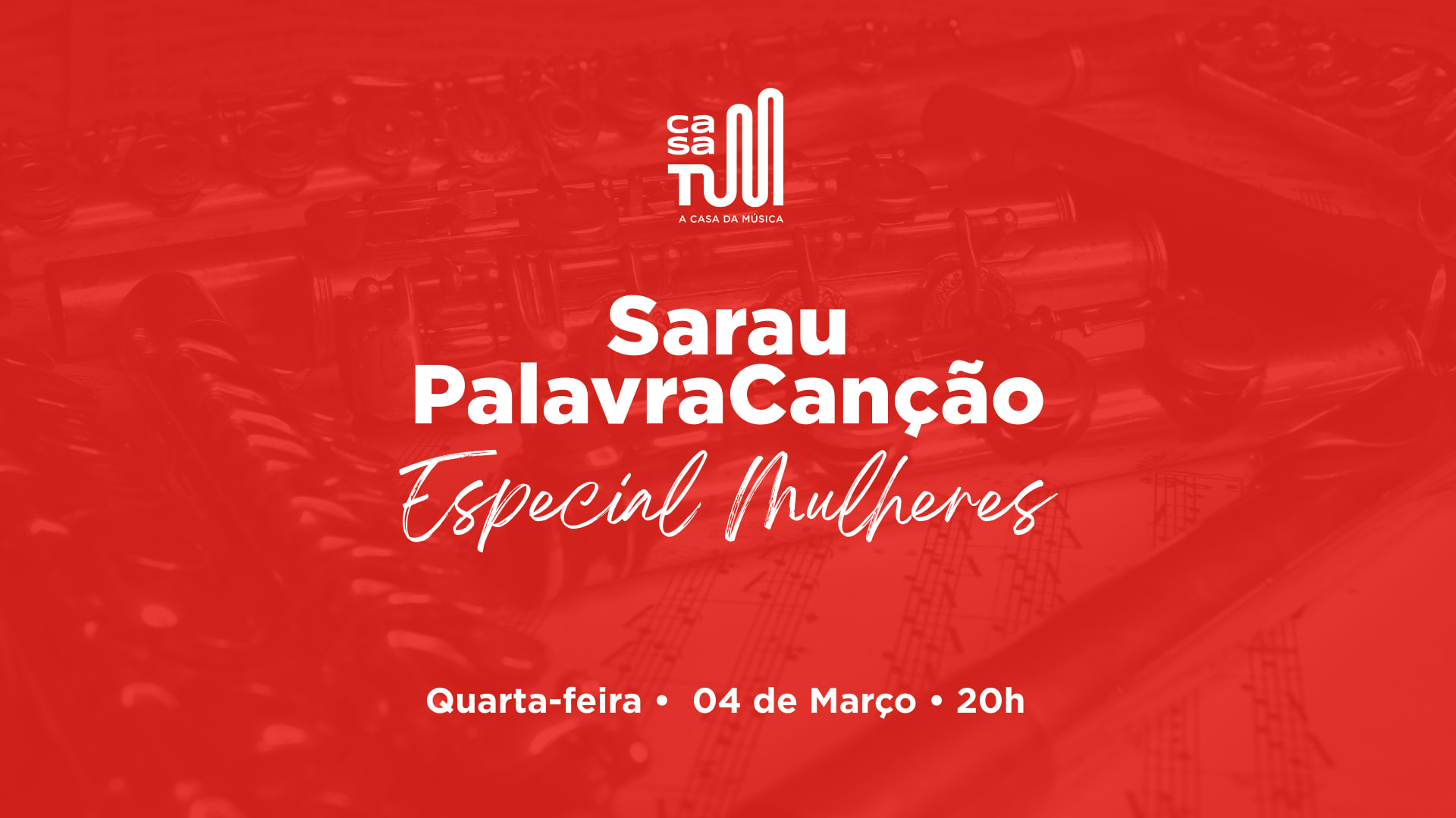 Casa Tum Apresenta: Sarau Palavracanção