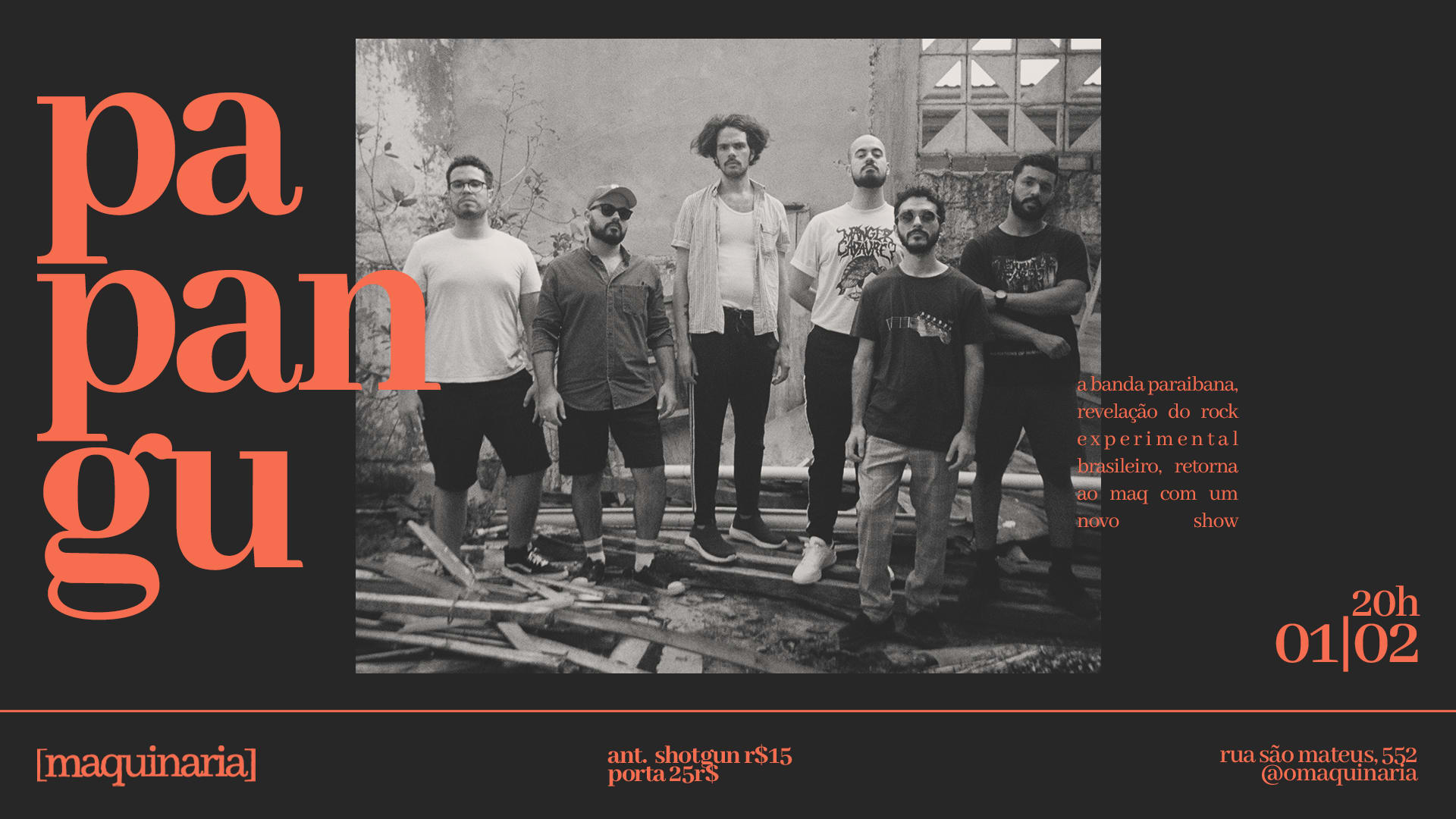 Papangu No Maquinaria (Juiz De Fora): 01/02/2025