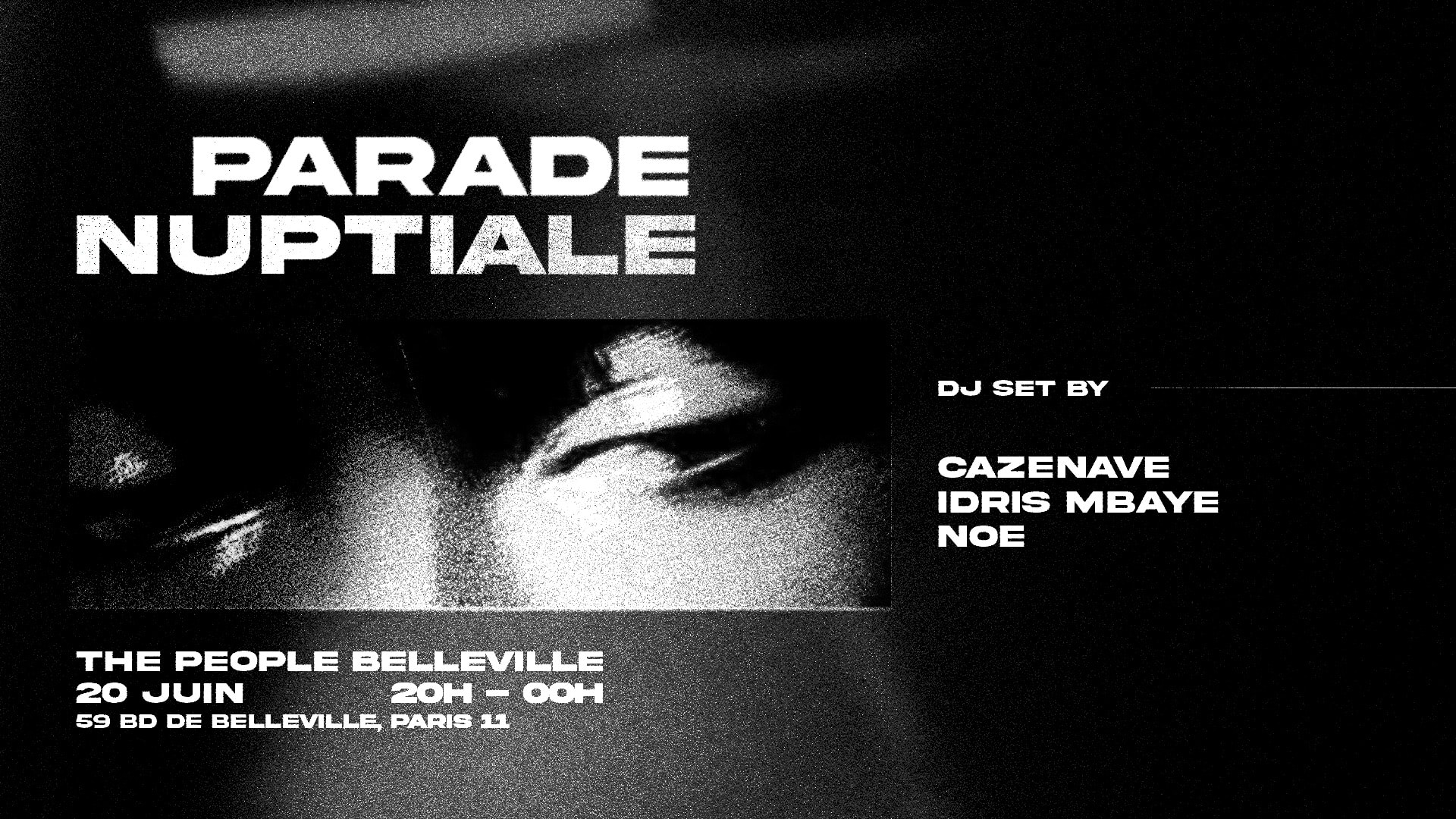 Parade Nuptiale Avec Idris Mbaye, Cazenave, Noé