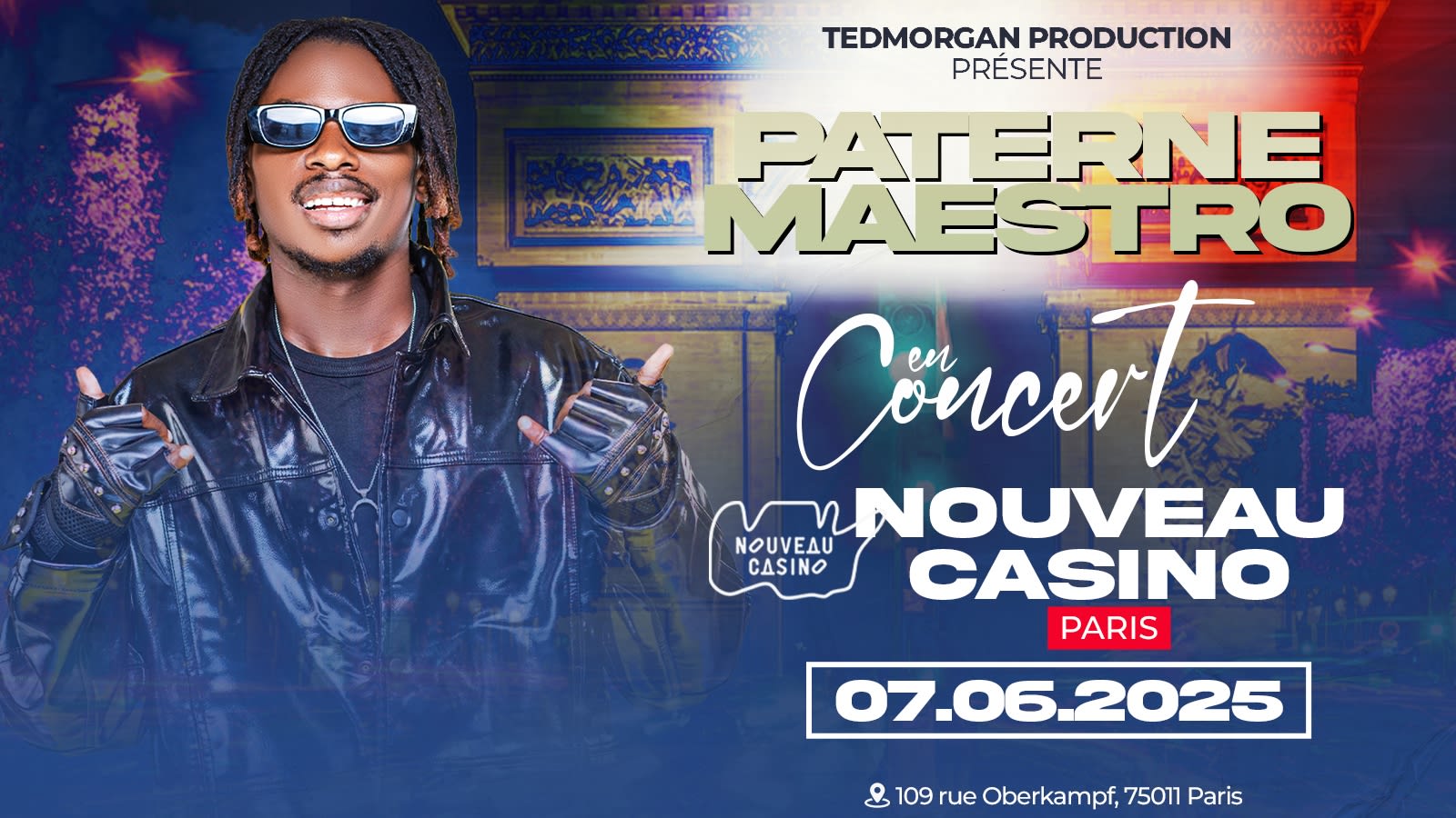 Paterne Maestro Live À Paris