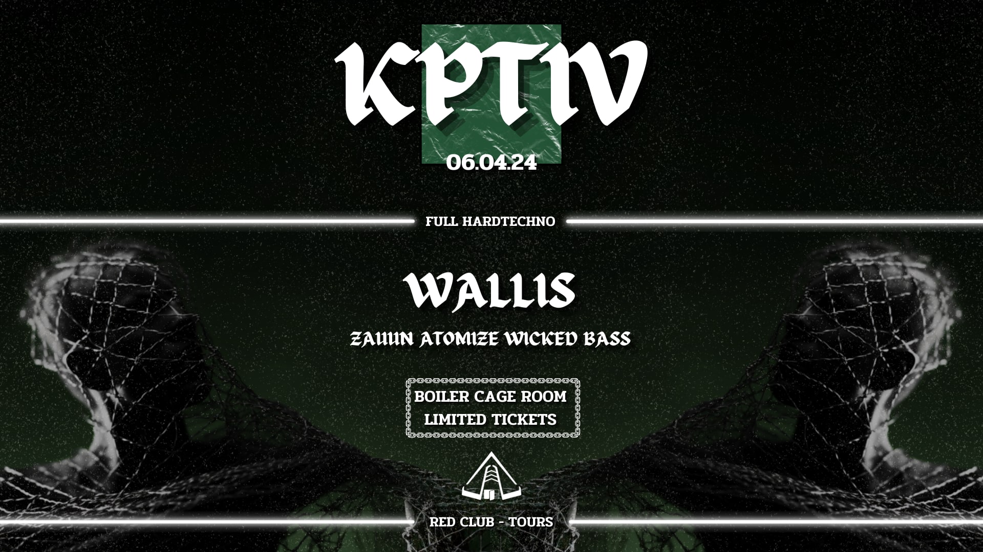 Kptiv #4 : Wallis / Atomize / Zauun / Wicked Bass