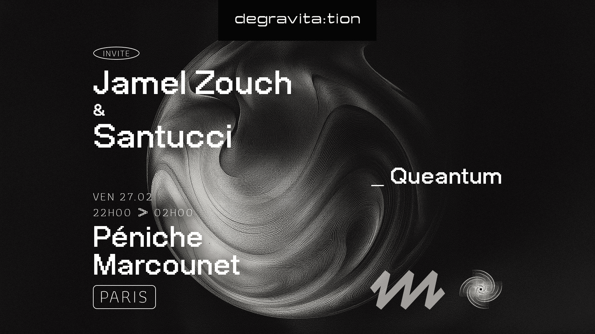 Degravita:Tion Invite • Jamel Zouch & Santucci •
