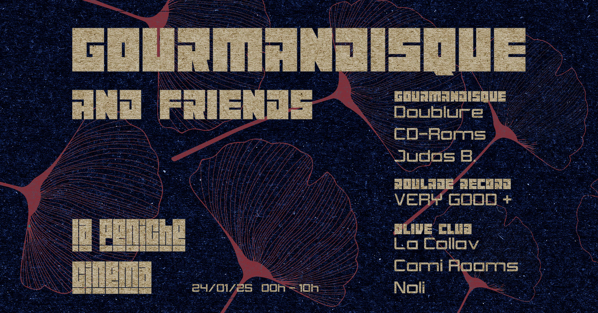 Gourmandisque & Friends X Peniche Cinema
