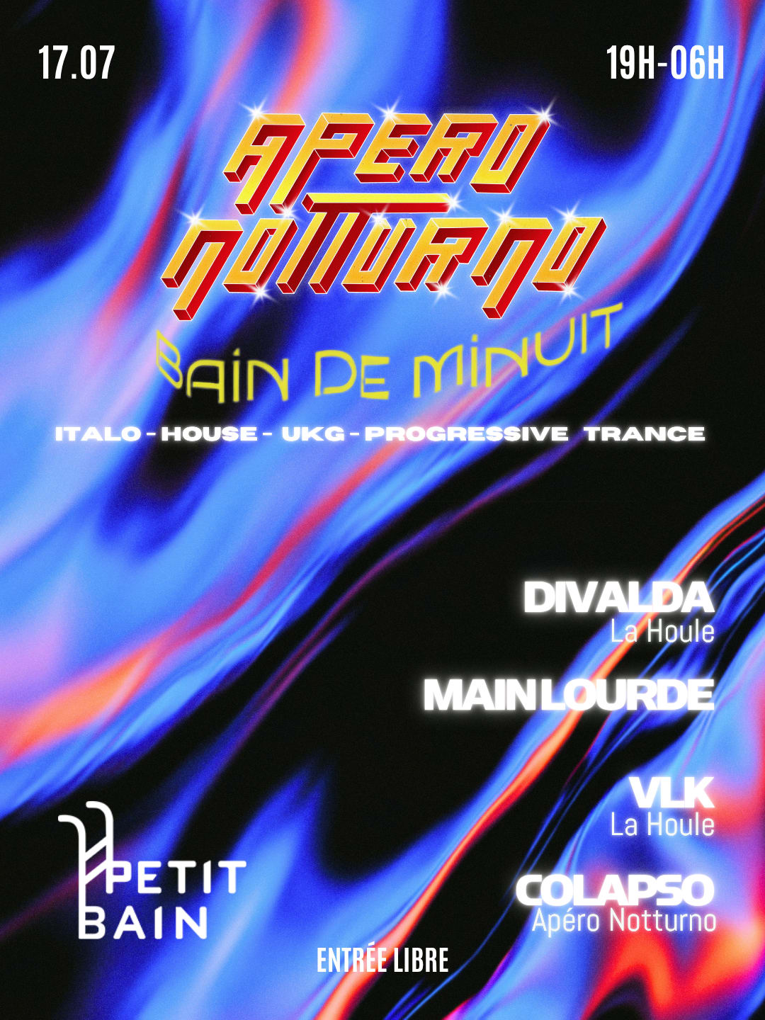 Bain De Minuit : Apero Notturno
