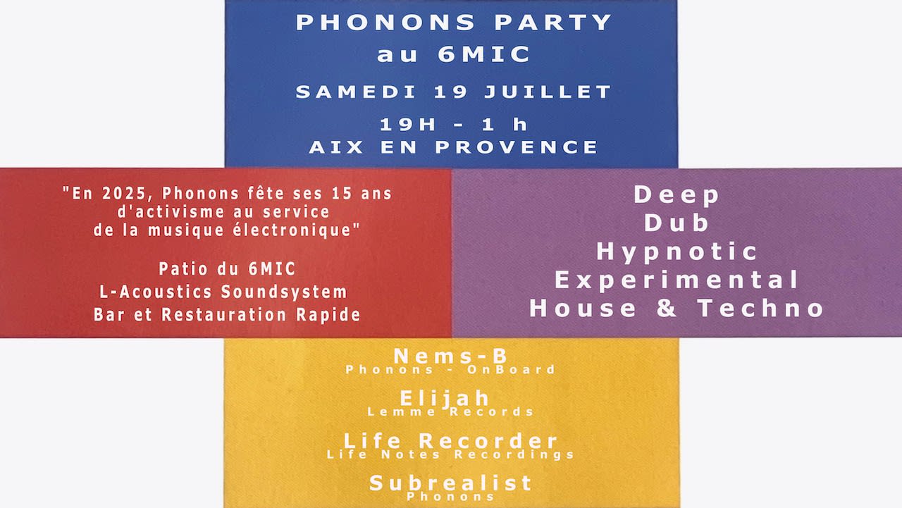 Phonons Summer Party Au 6mic