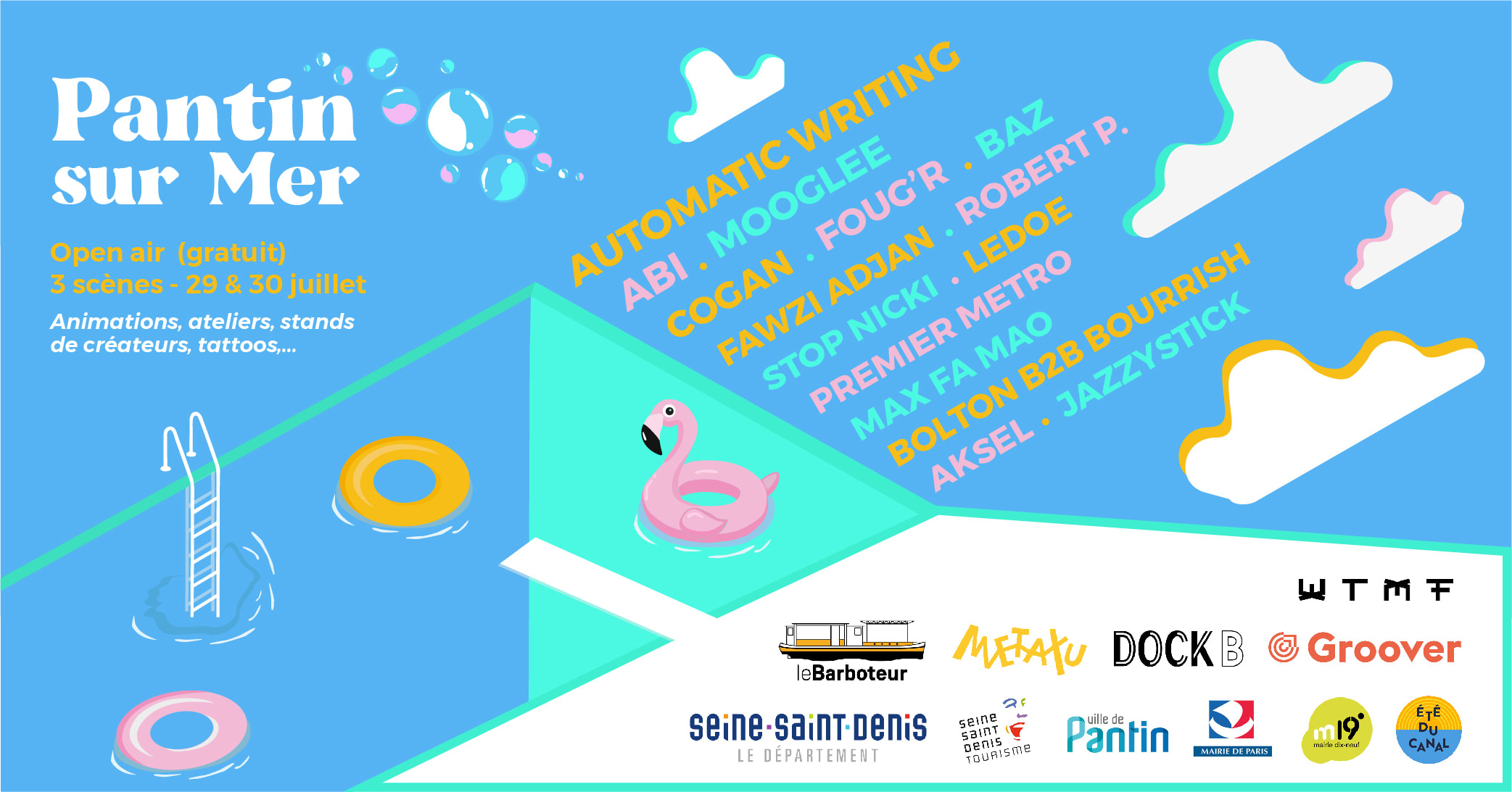 [Free] Pantin Sur Mer - Open Air (3 Scènes / 2 Jours)
