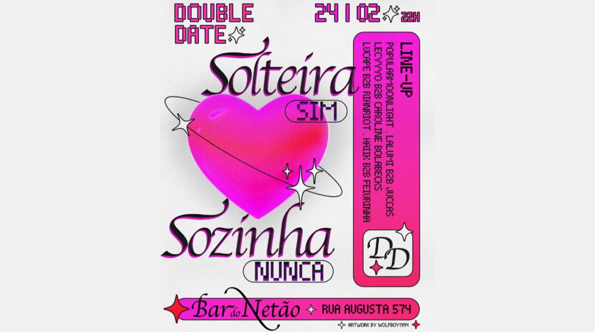 Double Date /// Solteira Sim, Sozinha Nunca