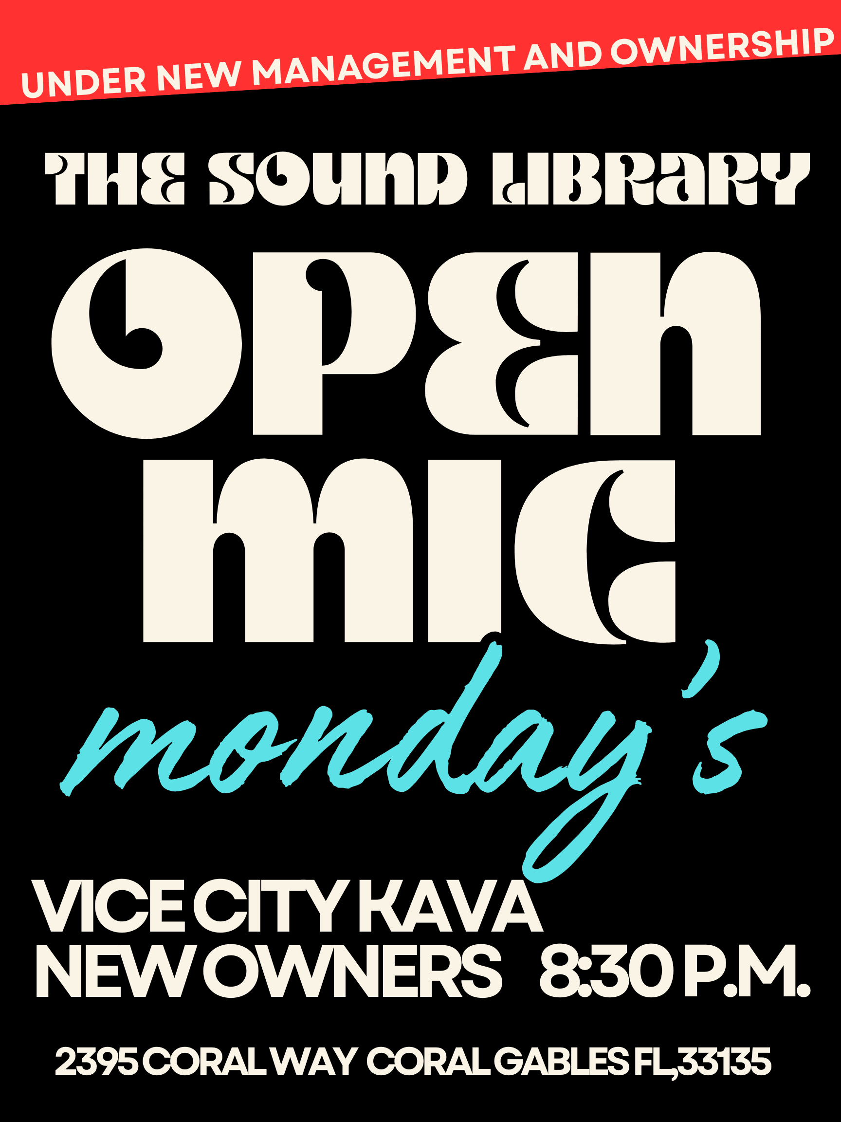 Open Mic! Under New Ownership 🎉 Tsl/Vck