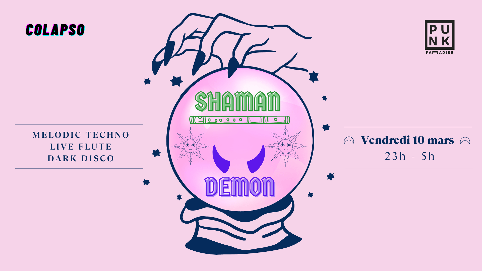 Shaman & Demon: Colapso X Punk Paradise