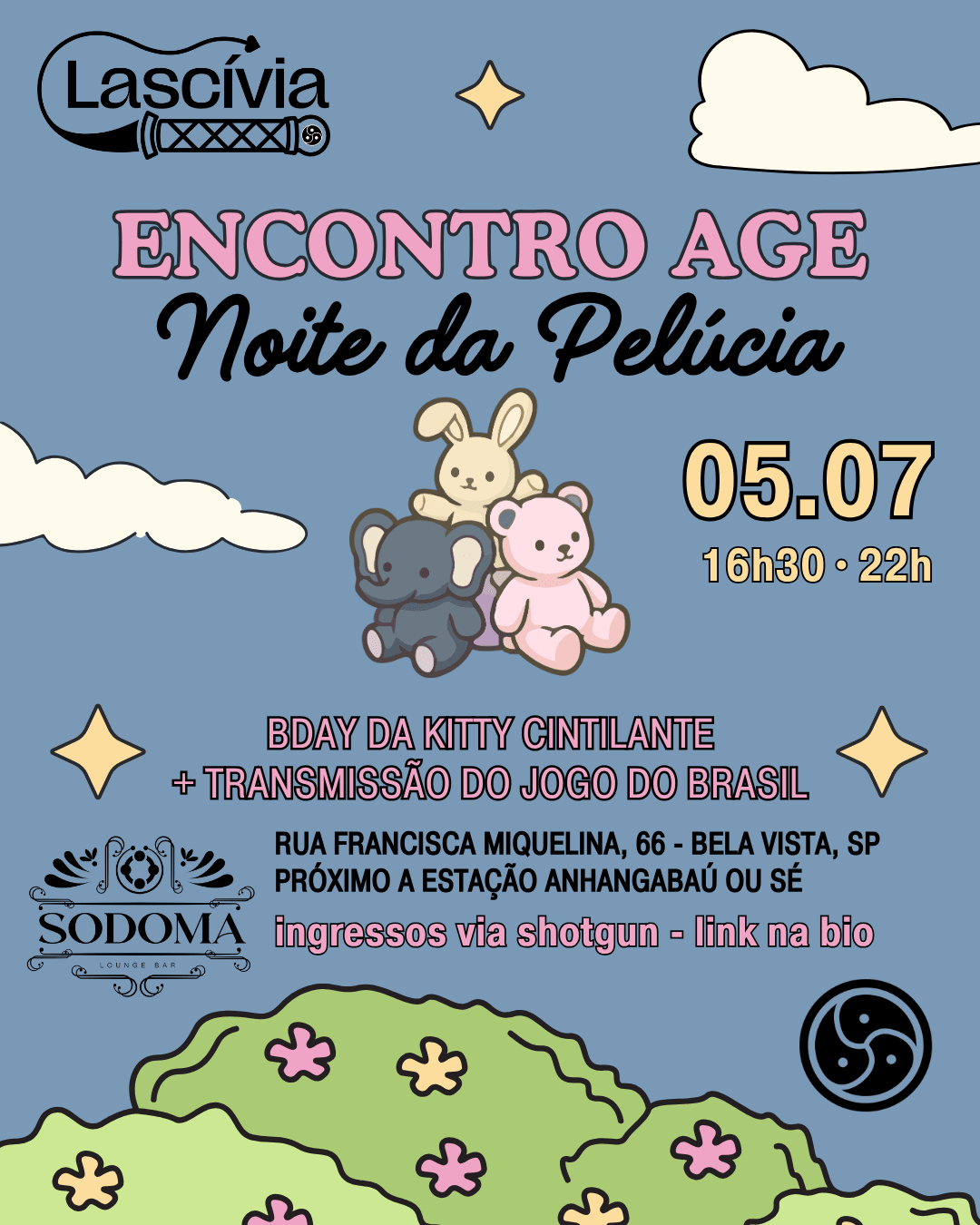 Lascívia - Encontro Age + Jogo Do Brasil